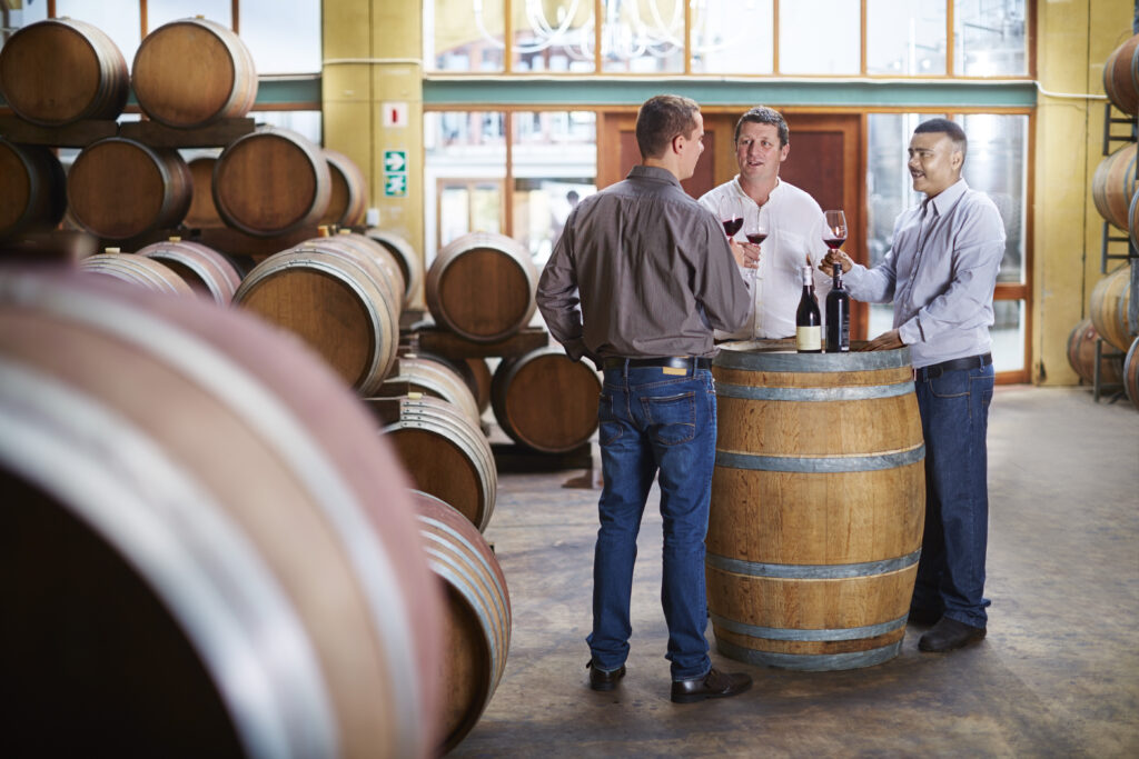 Dégustation de vins